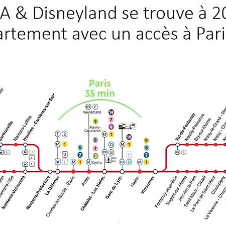 Cosy Appartement Near Disneyland & Paris กูเวรย์ ภายนอก รูปภาพ